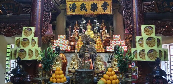 Vẻ đẹp kiến trúc chùa Hàm Long Bắc Ninh 