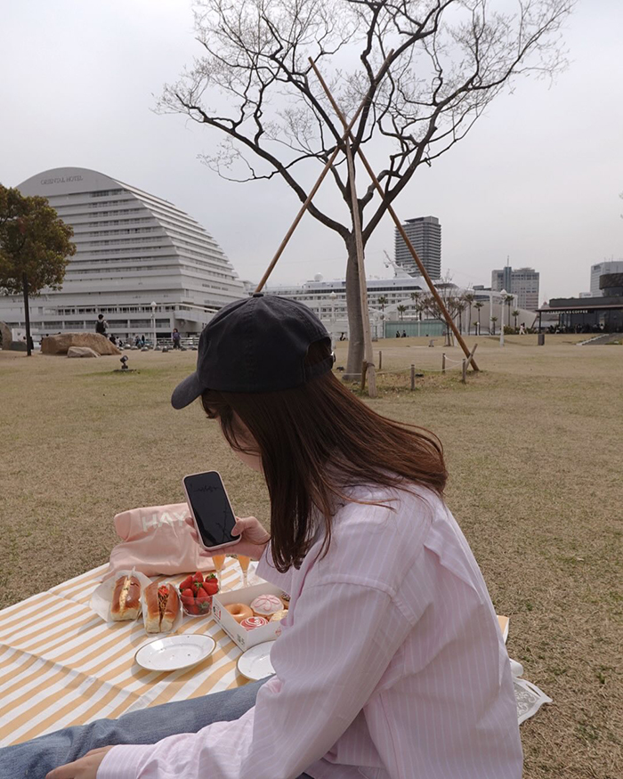 Ghé thăm công viên Meriken Nhật bản vào mùa thu