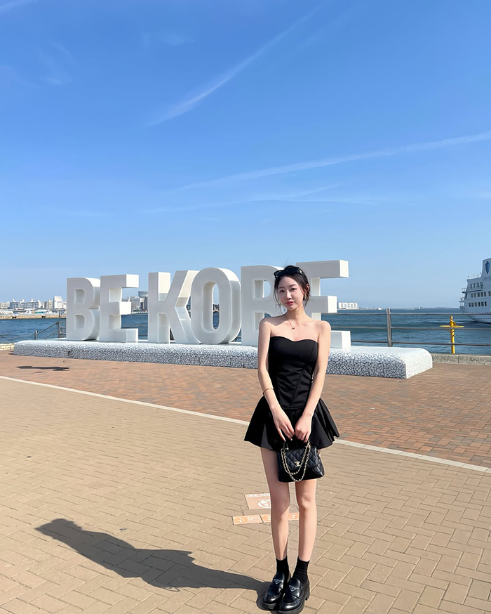 Nhiều địa điểm nổi tiếng tại công viên Meriken Nhật bản