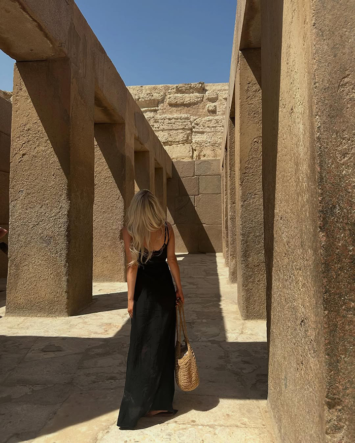 Tượng Nhân sư Đại (Great Sphinx) tại đền thung lũng Khafre Ai Cập