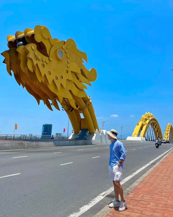 điểm du lịch miễn phí ở Đà Nẵng cầu rồng