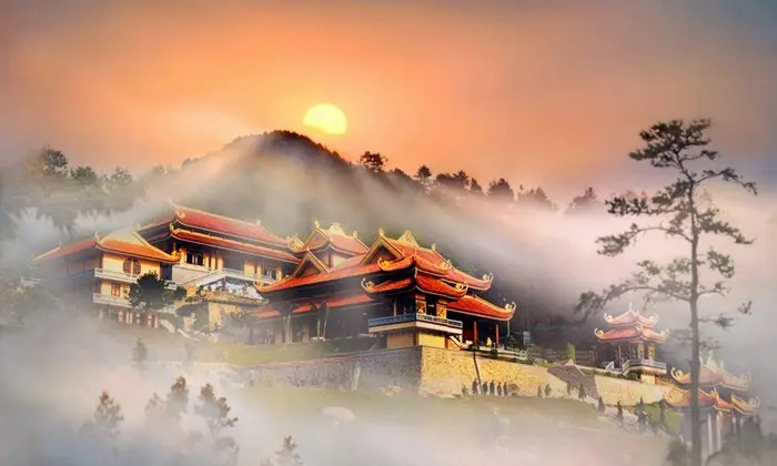 Kinh nghiệm du lịch Tây Thiên Vĩnh Phúc Phú Thọ - Ghé thăm Thiền viện Trúc Lâm Tây Thiên