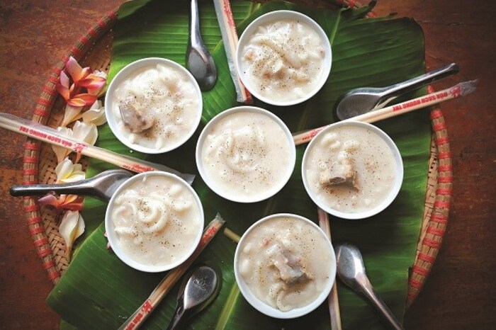 Món ăn đặc sản Đan Phượng Hà Nội: Cháo se Đại Mỗ