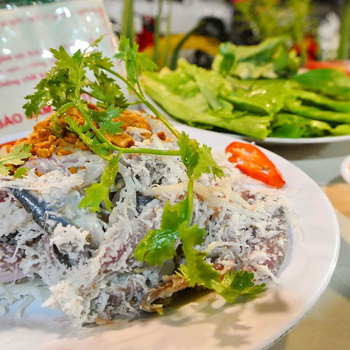 Các món ăn đặc sản Hòn Sơn Kiên Giang An Giang - Gỏi cá trích
