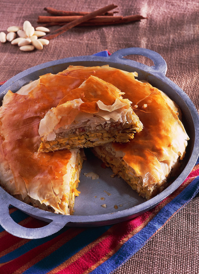 Món ăn ngon ở châu Phi - Pastilla au pigeon/b’stilla