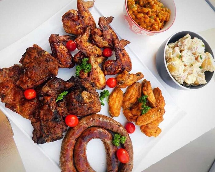 Món ăn ngon ở châu Phi - Pap en vleis/Shisa nyama