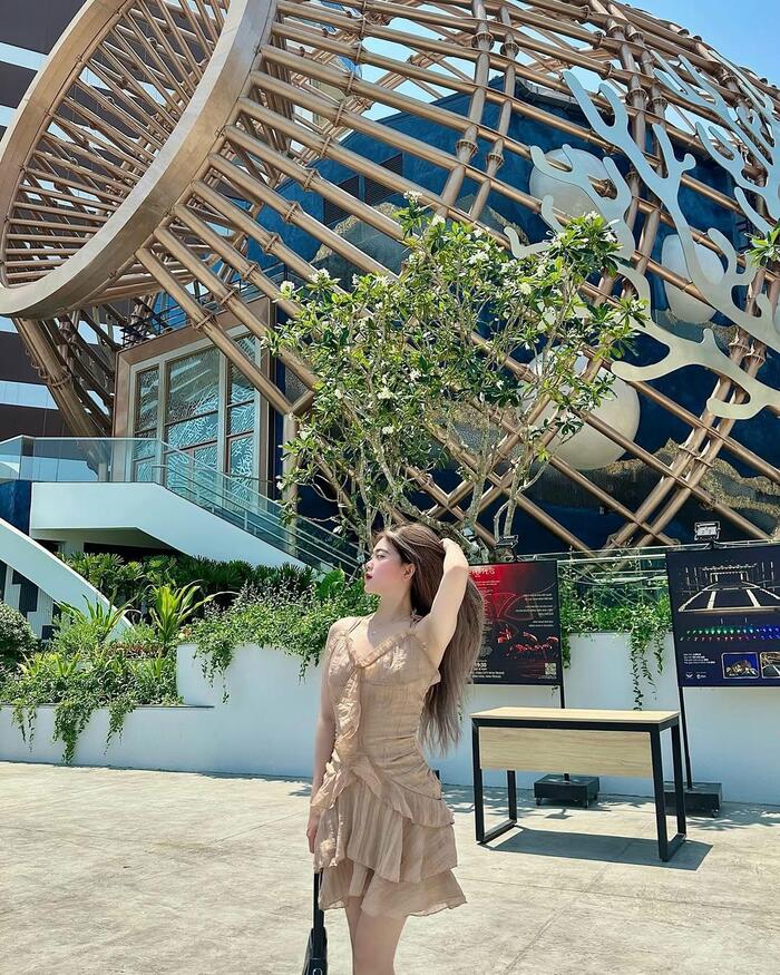 Kiến trúc bên ngoài độc đáo của nhà hát Đó Nha Trang Khánh Hòa 