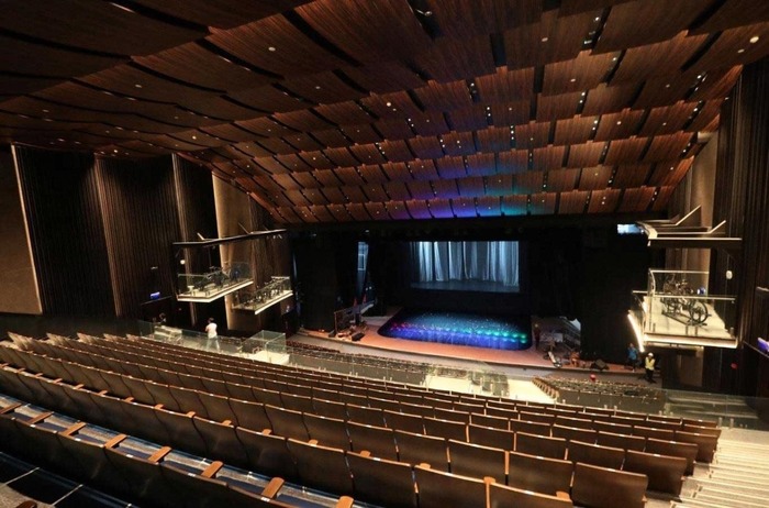 Không gian bên trong của nhà hát Đó Nha Trang Khánh Hòa 