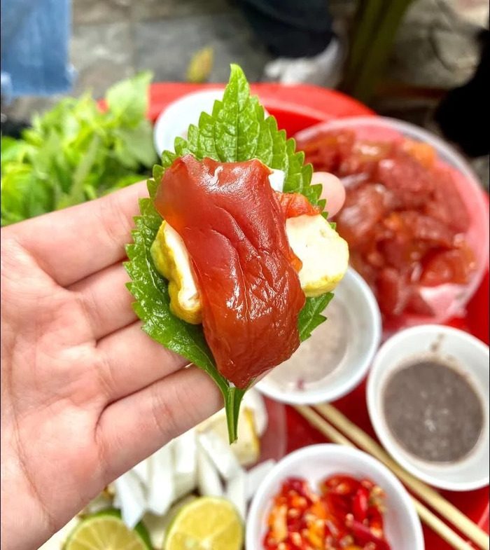 Tổng hợp các quán sứa đỏ ngon ở Hà Nội - Sứa đỏ Ngõ Gốc Đề