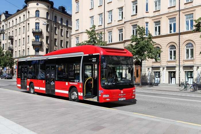  Phương tiện di chuyển đến bảo tàng tàu biển Vasa Thụy Điển là xe bus