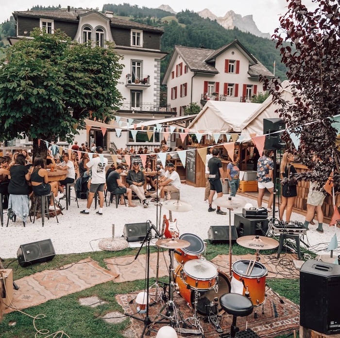thưởng thức hòa nhạc tại làng thiên thần Engelberg Thụy Sĩ
