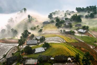 Phóng mắt chiêm ngưỡng mỹ cảnh Hà Giang từ trên cao