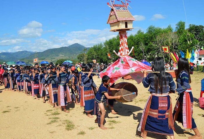 du lịch Kbang Gia Lai tại làng Bahnar truyền thống