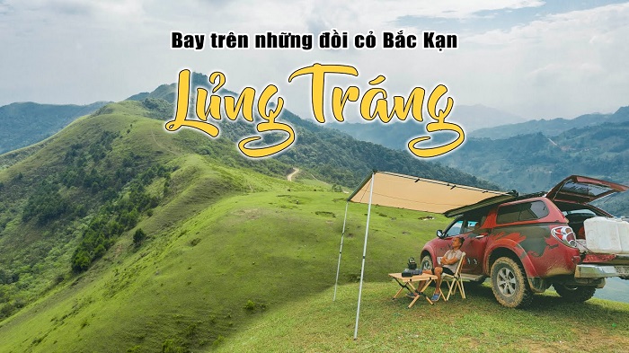 Để lên tới được đỉnh đồi cỏ Lủng Tráng Bắc Kạn bạn nên chọn các dòng xe sedan gầm cao