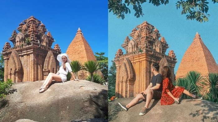 di chuyển từ trung tâm thành phố Nha Trang đến Tháp Bà Ponagar