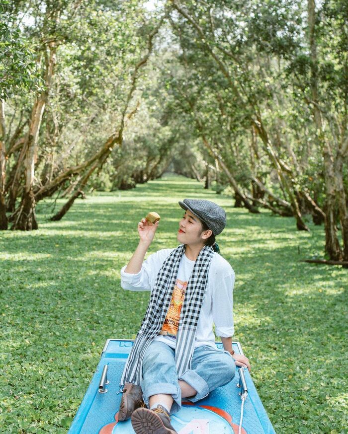 Du lịch An Giang mùa nước nổi đi đâu? Ghé thăm rừng tràm Trà Sư