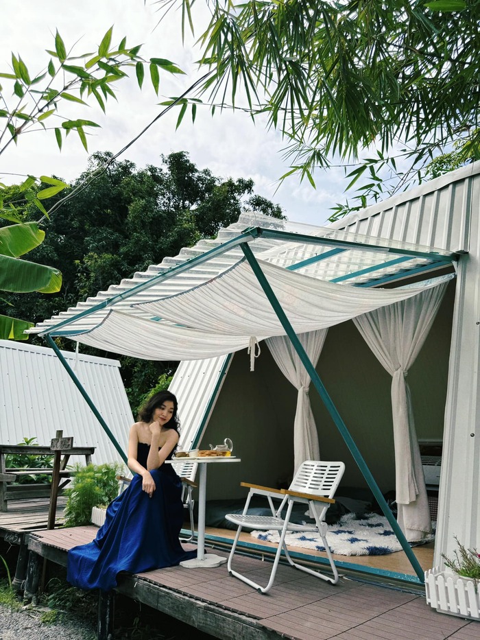 khu glamping ở An Giang với đầy đủ dịch vụ tiện ích