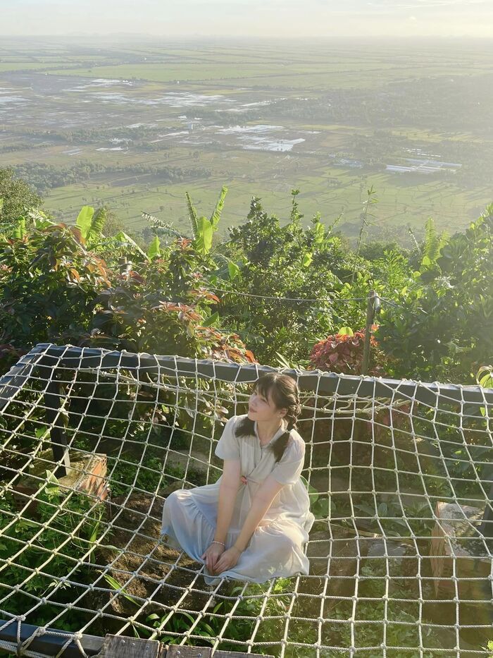 khu glamping ở An Giang được bao bọc giữa khôung cảnh thiên nhiên hùng vĩ