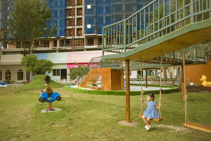 khu vui chơi trẻ em ở Vũng Tàu sở hữu không gian giải trí ngoài trời rộng lớn