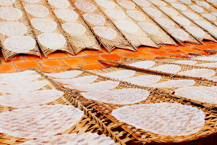 làng bánh tráng Thuận Hưng sản xuất đặc sản trứ danh xứ Tây Đô