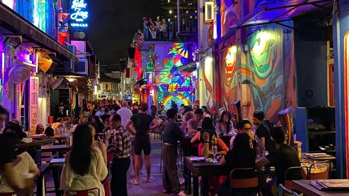 phố Haji Lane Singapore