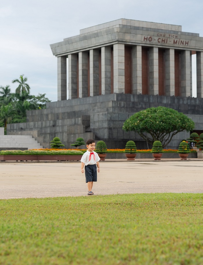 Lăng Bác – điểm đến cực gần phố Phan Đình Phùng Hà Nội