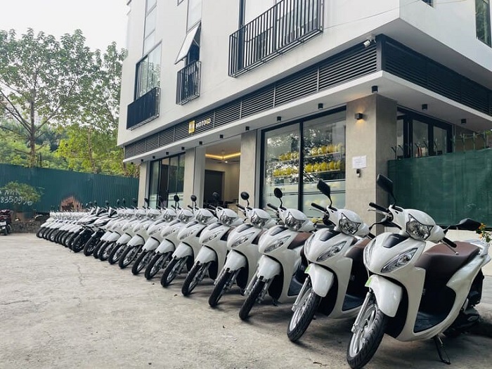 thuê xe máy ở Hạ Long