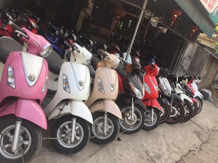 thuê xe máy ở Hạ Long