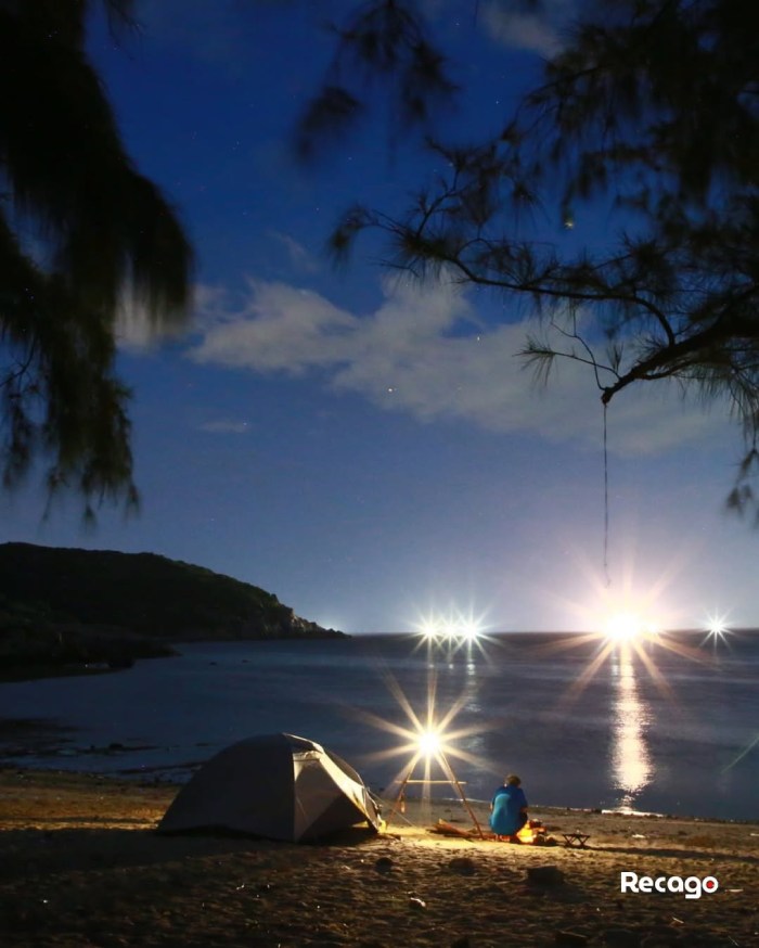 du lịch Bãi Thùng Ninh Thuận đừng bỏ lỡ cắm trại