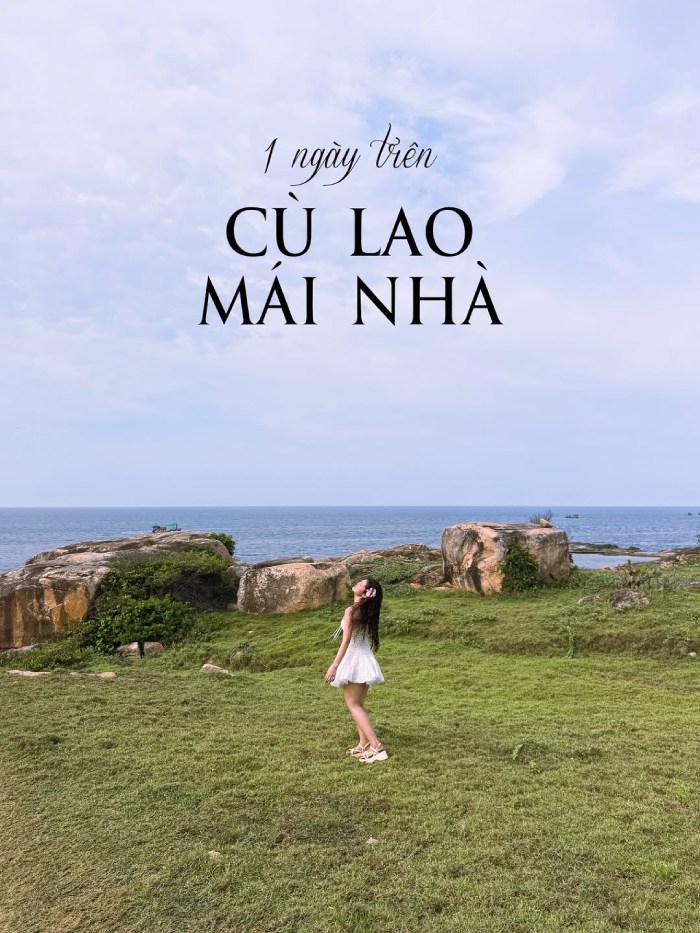 cù lao mái nhà nổi tiếng với thảo nguyên xanh