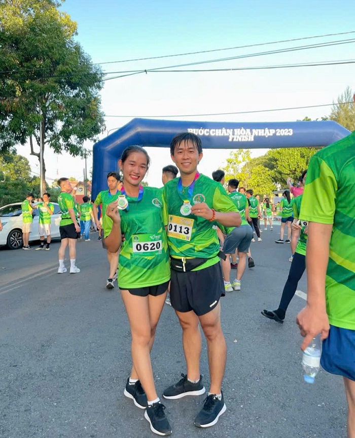 Công viên sông Hậu Cần Thơ cũng là nơi diễn ra nhiều giải chạy