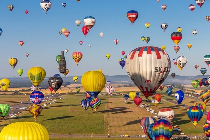  lễ hội khinh khí cầu lớn nhất thế giới