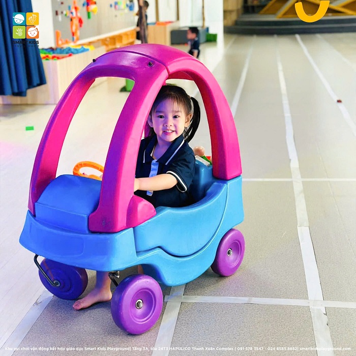 Khu vui chơi hướng nghiệp cho bé ở Hà Nội không thể thiếu Smart Kids Playground