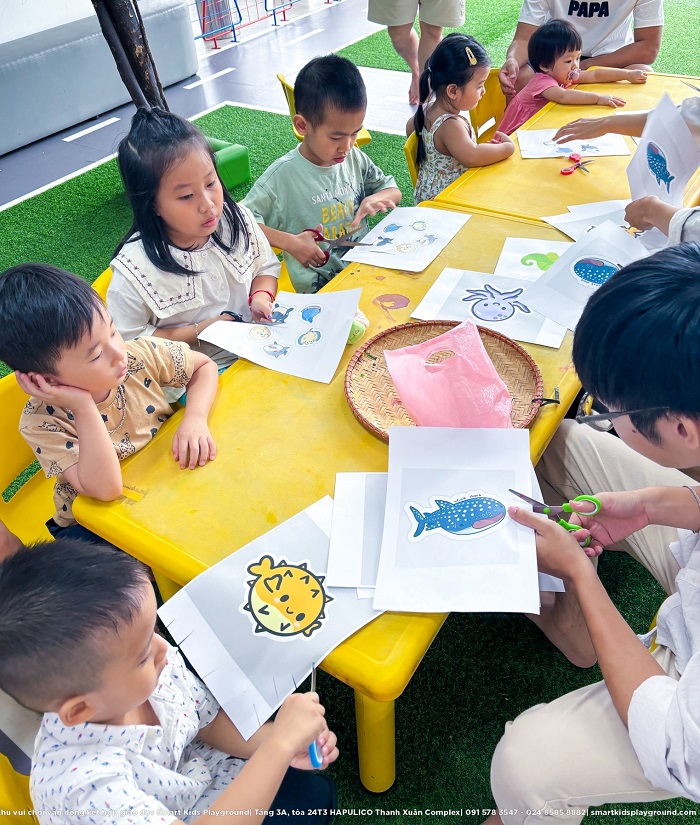 Khu vui chơi hướng nghiệp cho bé ở Hà Nội có nhiều hoạt động bổ ích