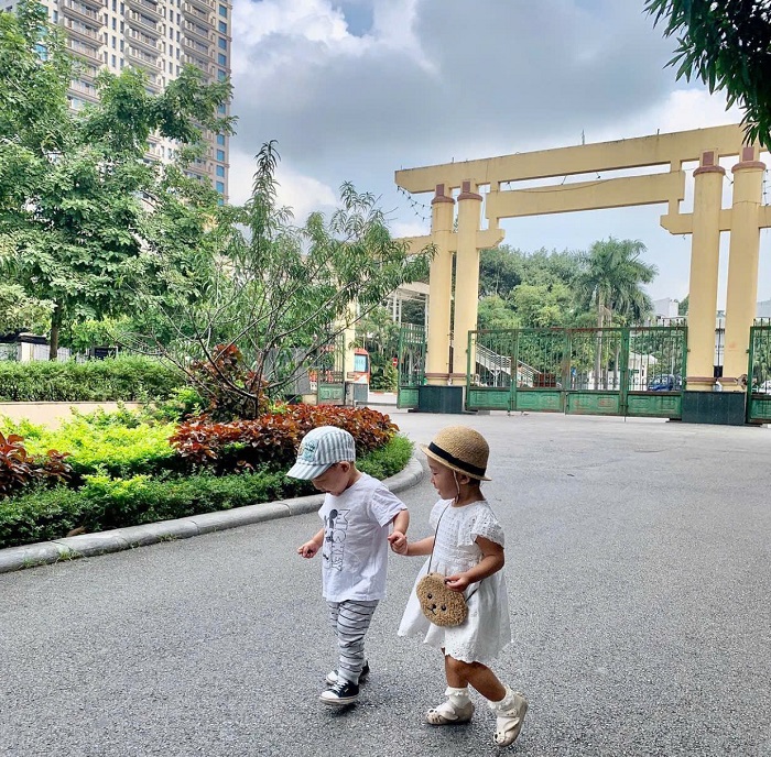 Địa điểm vui chơi trẻ em ở Quận Cầu Giấy Hà Nội chắc chắn không thể thiếu Công viên Nghĩa Đô