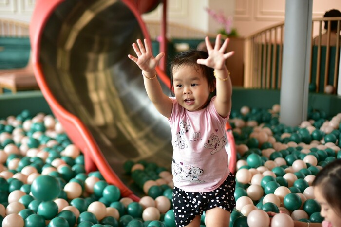 khu vui chơi hướng nghiệp dành cho trẻ em ở TP HCM Peekaboo Premium Kids Cafe