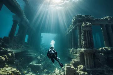 Thám hiểm đại dương với 7 tàn tích văn minh cổ đại dưới đáy biển