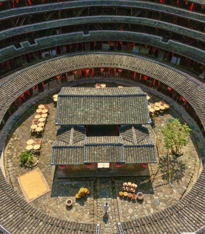 Gaobei là một trong những cụm Thổ Lâu nổi bật ở Phúc Kiến