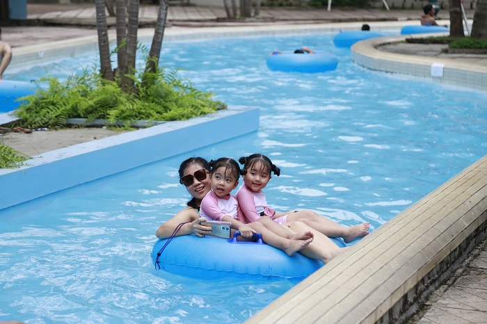 Địa điểm vui chơi trẻ em ở Quận Tây Hồ Hà Nội không thể thiếu công viên nước Hồ Tây