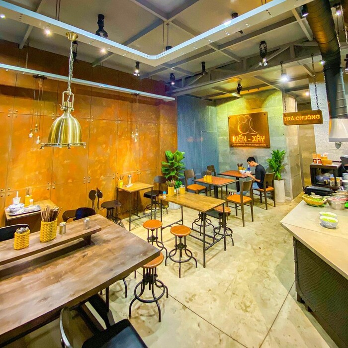 Quán bún quậy ngon nổi tiếng ở Phú Quốc - Bún quậy Kiến - Xây