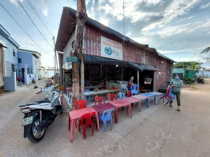 Quán bún quậy ngon nổi tiếng ở Phú Quốc - Bún quậy Bình Dung