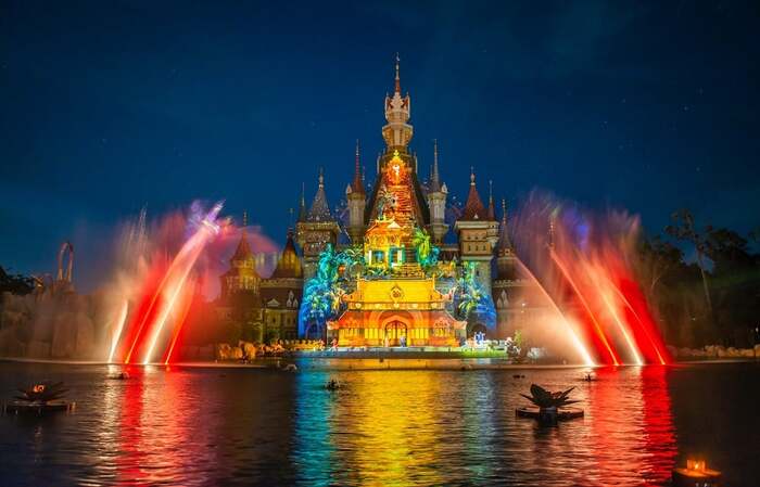 show diễn hoành tráng nhất tại Phú Quốc - nhạc nước Once tại Vinwonders