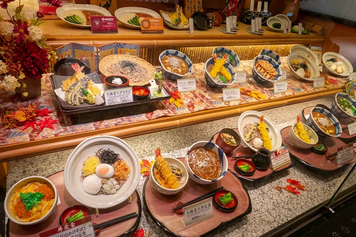 Du lịch Nhật Bản nên mua Mô hình đồ ăn