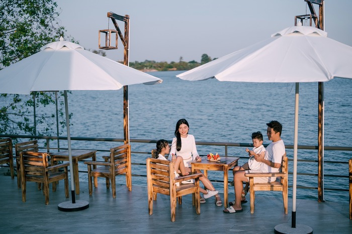 Khu vui chơi ở Bình Dương - Khu cắm trại ở hồ Dầu Tiếng