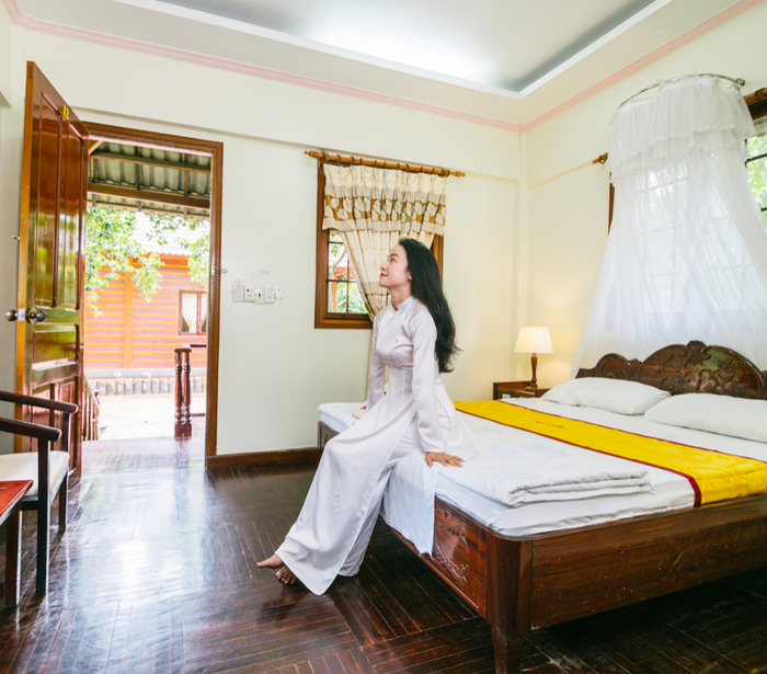 Kinh nghiệm đi khu du lịch Mỹ Khánh Cần Thơ - Nghỉ dưỡng tại Bungalow