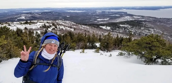 Một trong những kinh nghiệm du lịch núi Cadillac Mỹ du khách không thể bỏ qua là chuẩn bị trang phục ấm áp