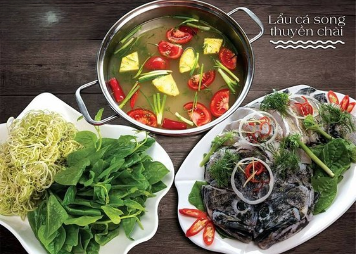 Món lẩu cá song thuyền chài là món ăn 