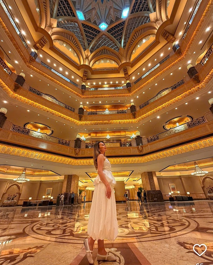 Cung điện Emirates Abu Dhabi có thiết kế xa hoa, ấn tượng