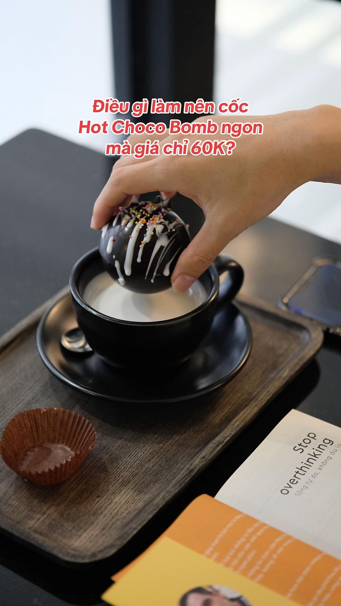 Còn chần chờ gì nữa mà không ghé quán cà phê chocobomb ở Hà Nội