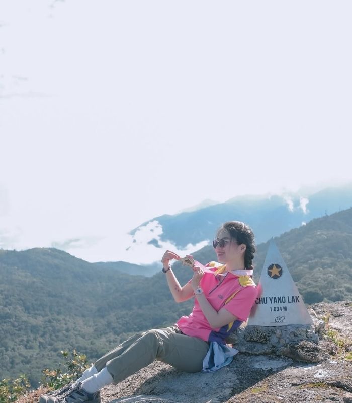 Khung cảnh thiên nhiên hùng vĩ tại Vườn Quốc Gia Chư Yang Sin 